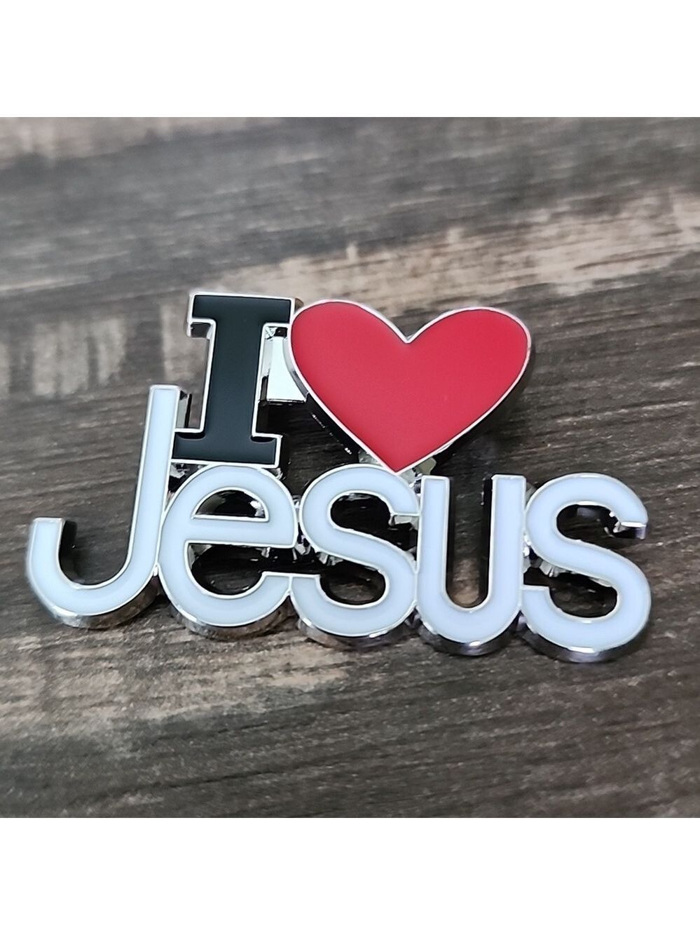 I Love Jesus pin I❤️Jesus Brooch Pin